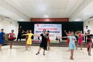 Mê Linh tổ chức Giải Khiêu vũ thể thao cho thiếu niên, nhi đồng năm 2023