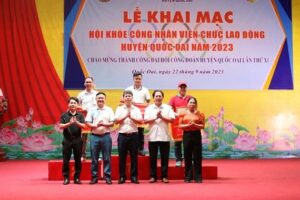 Hội khỏe công nhân viên chức lao động huyện Quốc Oai năm 2023