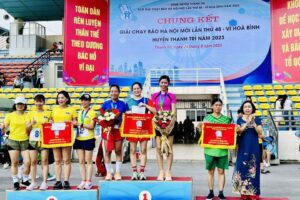 Huyện Thanh Trì tổ chức thành công Chung kết Giải chạy Báo Hànộimới – Vì hòa bình lần thứ 48