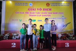 Thị xã Sơn Tây giành 1 Huy chương Vàng, 1 Huy chương Bạc tại Giải vô địch Cờ vua trẻ xuất sắc Quốc gia năm 2023.