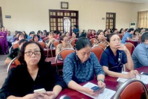 Huyện Thanh Trì: Hơn 200 cán bộ được tập huấn về công tác quản lý nhà nước về thiết chế văn hóa cơ sở và nghiệp vụ công tác gia đình