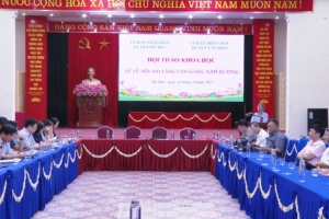 Hội thảo khoa học “Bảo vệ và phát huy giá trị di sản lễ hội 2 làng Nam Dương và Văn Giang”: Nhiều ý kiến tâm huyết