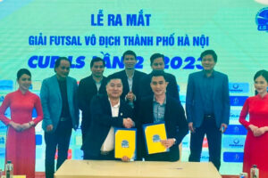 Giải futsal vô địch thành phố Hà Nội năm 2023 có 8 đội bóng tham dự