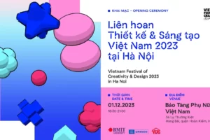 Liên hoan Thiết kế & Sáng tạo Việt Nam 2023 tại Hà Nội