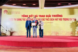 Tổng kết và trao giải thưởng Cuộc thi sáng tác lời thơ mới cho các thể cách Hát nói trong Ca trù trên địa bàn thành phố Hà Nội năm 2023   