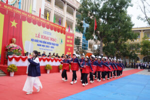 636 vận động viên đạt giải tại Hội khỏe Phù Đổng huyện Thạch Thất, năm học 2023- 2024