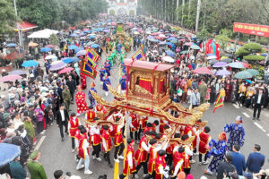 Huyện Mê Linh tổ chức khai hội đền Hai Bà Trưng