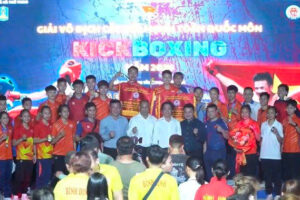 Hà Nội giành vị trí  nhất toàn đoàn Giải kickboxing các đội mạnh toàn quốc năm 2024