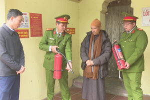Huyện Thường Tín tăng cường công tác phòng cháy, chữa cháy tại các cơ sở tín ngưỡng, tôn giáo
