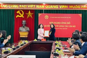 Bà Lê Thị Ánh Mai được điều động, bổ nhiệm giữ chức vụ Phó Giám đốc Sở Văn hóa và Thể thao thành phố Hà Nội