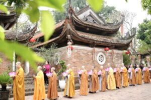 Những nghi lễ đặc sắc tại Lễ hội truyền thống chùa Tây Phương năm 2024