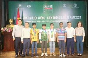Đầu Khương Duy giành chuẩn Kiện tướng quốc tế từ Giải cờ vua quốc tế Hà Nội