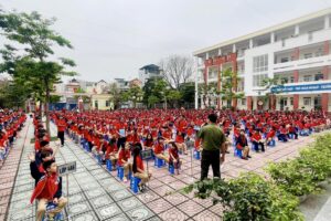 Huyện Thanh Trì tuyên truyền phòng chống bạo lực học đường   