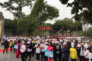 Hà Nội: Hơn 7.000 người đã tham gia Ngày chạy Olympic vì sức khỏe toàn dân 2016