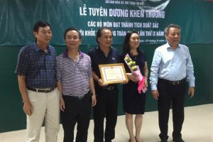 Sở VH-TT Hà Nội khen thưởng các bộ môn đạt thành tích xuất sắc tại HKPĐ 2016