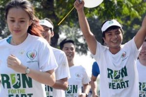 Khoảng 8.000 người tham gia “Chạy vì trái tim” tại Hà Nội