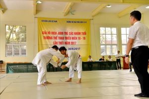 Giải vô địch Judo trẻ các nhóm tuổi Trường Thể thao thiếu niên 10-10.