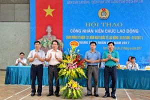 Thị xã Sơn Tây:  Hội thao công nhân viên chức lao động năm 2017