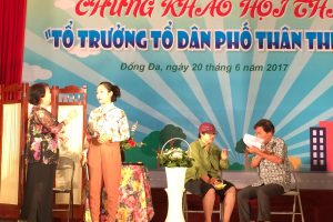 Chung khảo Hội thi “Tổ trưởng tổ dân phố thân thiện” quận Đống Đa năm 2017