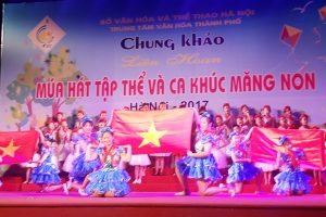 Liên hoan Múa hát tập thể và ca khúc măng non thiếu nhi Thủ đô – hè 2017