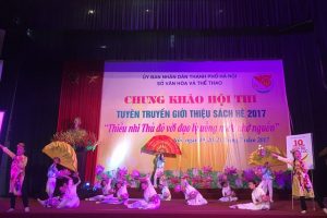 Quốc Oai: Giải nhì Chung khảo Hội thi thiếu nhi tuyên truyền giới thiệu sách hè năm 2017 Cụm số 1