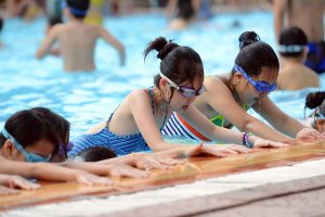 Mở lớp phổ cập bơi cho trẻ em trên địa bàn TP Hà Nội
