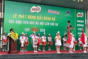 Phát động giải bóng rổ học sinh tiểu học Hà Nội năm 2018