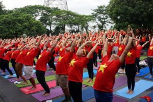 Hà Nội: Hơn 500 người đồng diễn Yoga