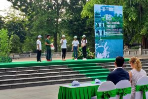Quận Hoàn Kiếm hưởng ứng Ngày Môi trường Thế giới với  chương trình “Ngày hội sống xanh”