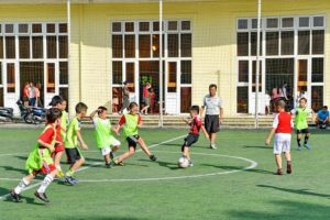 Trường Thể thao thiếu niên 10-10 khai mạc hoạt động thể thao hè