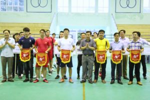 Huyện Thường Tín khai mạc Giải bóng đá thanh niên khối Huyện ủy – UBND huyện