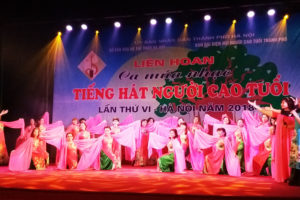 Liên hoan Tiếng hát Người cao tuổi Thủ đô lần thứ VI năm 2018