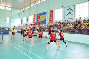 Huyện Thường Tín tổ chức Giải bóng chuyền hơi người cao tuổi năm 2018