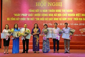 Sơn Tây: Tổng kết 5 năm thi hành “Ngày Pháp luật nước Cộng hòa xã hội chủ nghĩa Việt Nam”