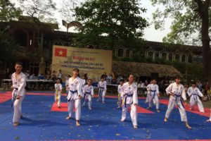 Giải võ Karate các câu lạc bộ huyện Đông Anh năm 2019