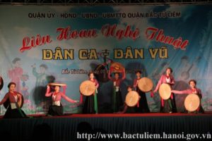 Chung khảo Liên hoan Dân ca – Dân vũ năm 2019 quận Bắc Từ Liêm