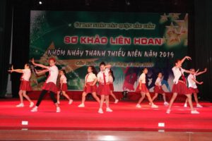 Liên hoan nhóm nhảy thanh thiếu niên quận Cầu Giấy năm 2019