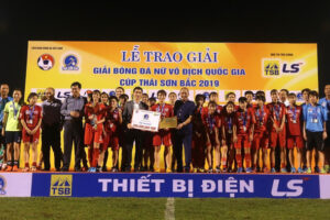 Hà Nội giành ngôi Á quân giải Bóng đá nữ VĐQG 2019