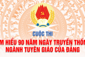 Tổ chức thi trắc nghiệm về lịch sử 90 năm ngành Tuyên giáo