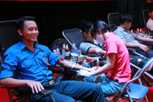 “Ngày hội hiến máu tình nguyện” chào mừng thành công của ĐH Đảng bộ Sở VHTT