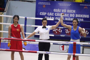 Đội nữ Hà Nội đứng đầu toàn đoàn ở Giải vô địch Cúp các câu lạc bộ boxing toàn quốc 2020