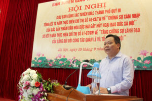 Hà Nội tập trung tổ chức thành công Đại hội Đảng bộ Thành phố lần thứ XVII