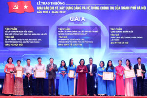 Ngày 29/9/2020, Hà Nội tổ chức Lễ trao thưởng 02 Giải báo chí của Thành phố