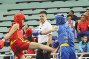 Hà Nội tạm dẫn đầu giải Vô địch Wushu các đội mạnh quốc gia năm 2020