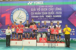Hà Nội giành 2 HCV tại giải vô địch cầu lông cá nhân toàn quốc năm 2020