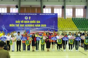 Khai mạc giải VĐQG thể dục aerobic 2020