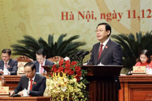 Toàn văn bài phát biểu khai mạc Đại hội đại biểu lần thứ XVII Đảng bộ TP Hà Nội của Bí thư thành ủy Hà Nội Vương Đình Huệ