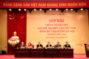 Đại hội đại biểu lần thứ XVII Đảng bộ TP Hà Nội, nhiệm kỳ 2020-2025 đã thành công tốt đẹp