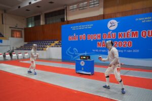 Giải vô địch đấu kiếm quốc gia 2020: Hà Nội tạm dẫn đầu