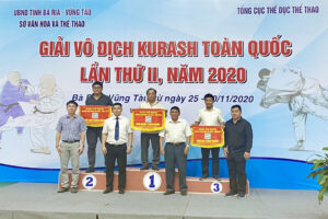Hà Nội giành 2 HCV tại giải Vô địch Kurash toàn quốc 2020